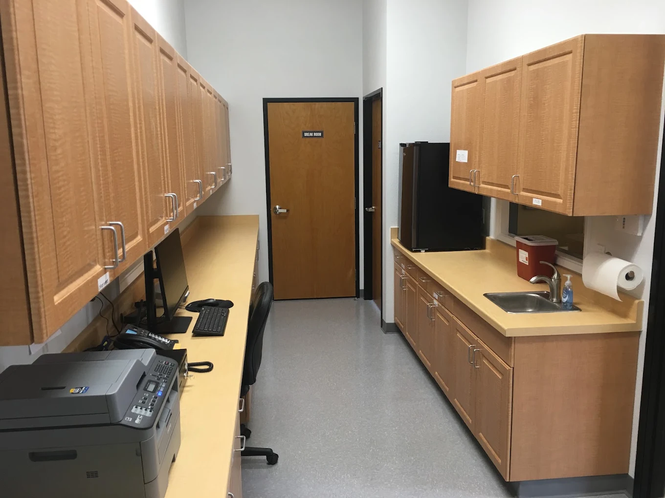 Treatment area at Stonelake Animal Hospital